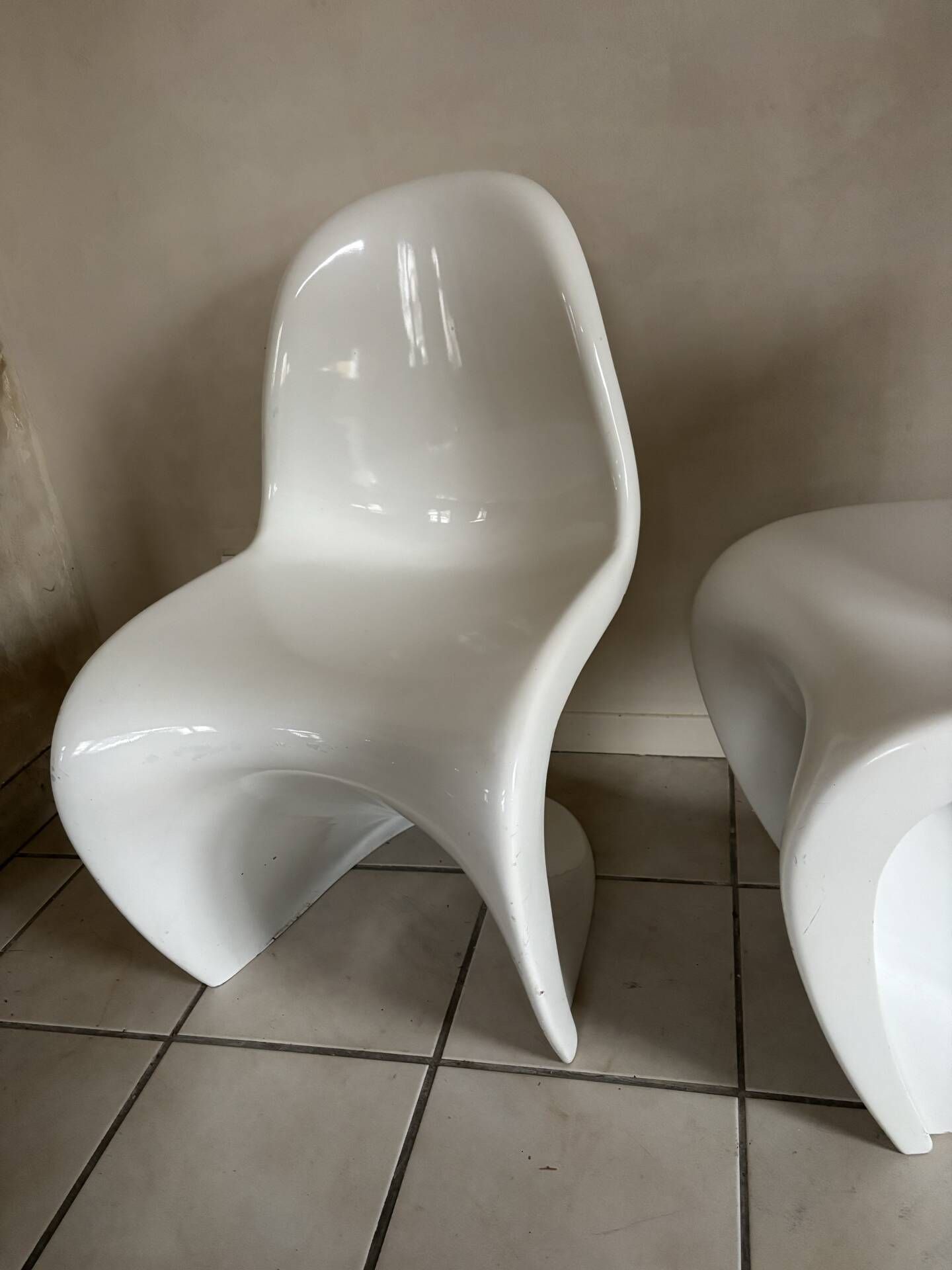 Panton chair pair