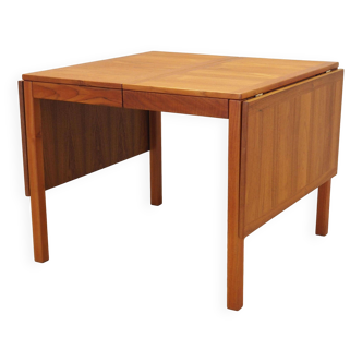 Table extensible danoise en teck par Vejle Stole & Møbelfabrik, 1970