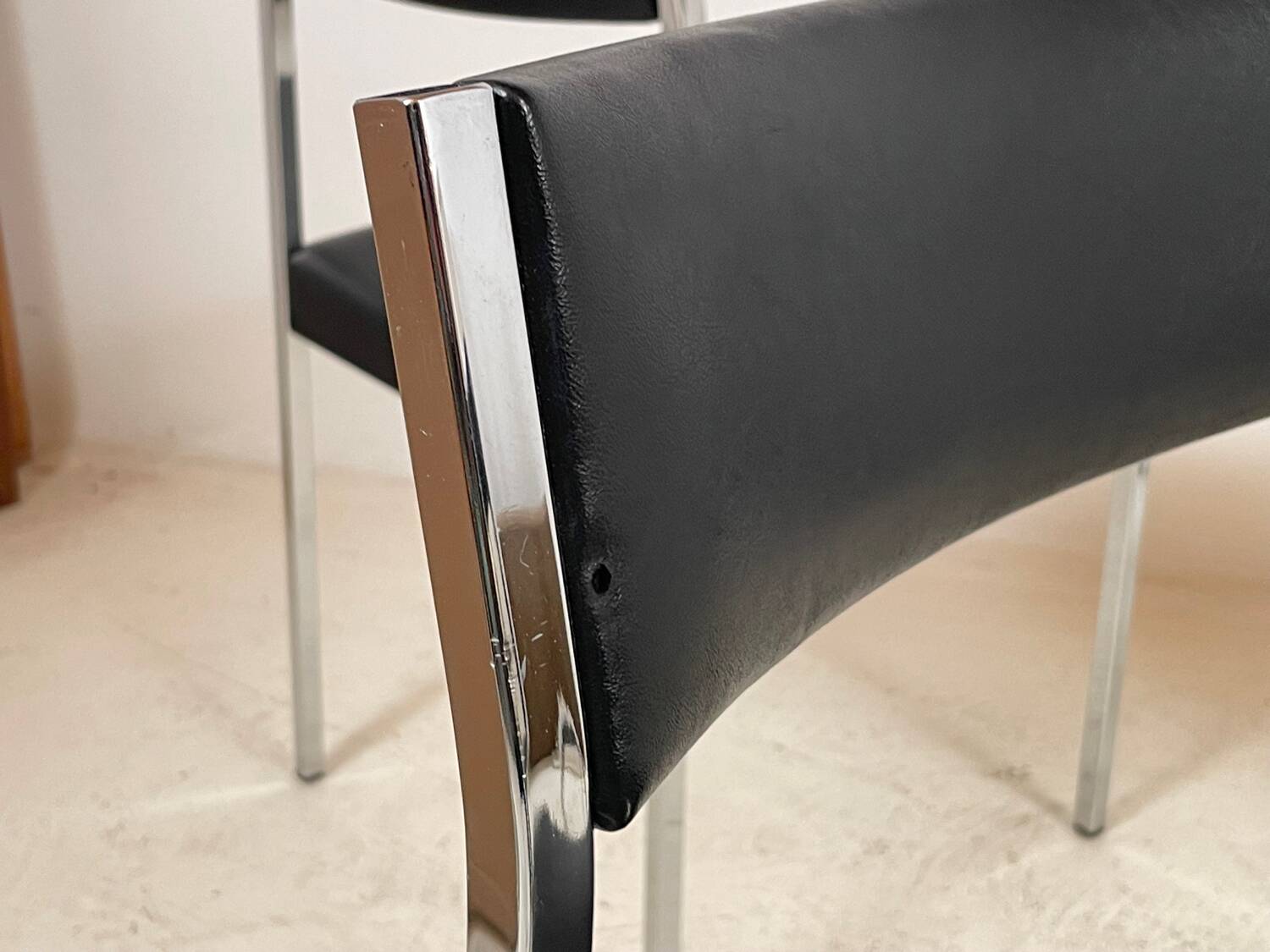 6 chairs by Ernst Lauclair 1966