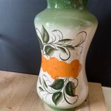 Large earthenware vase