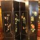 4-leaf screen lace-up decoration Far East Japan type Coromandel