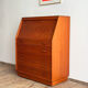 Teak Secretary Dyrlund Denmark Mid Century Desk