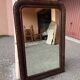 Large brown Louis mirror