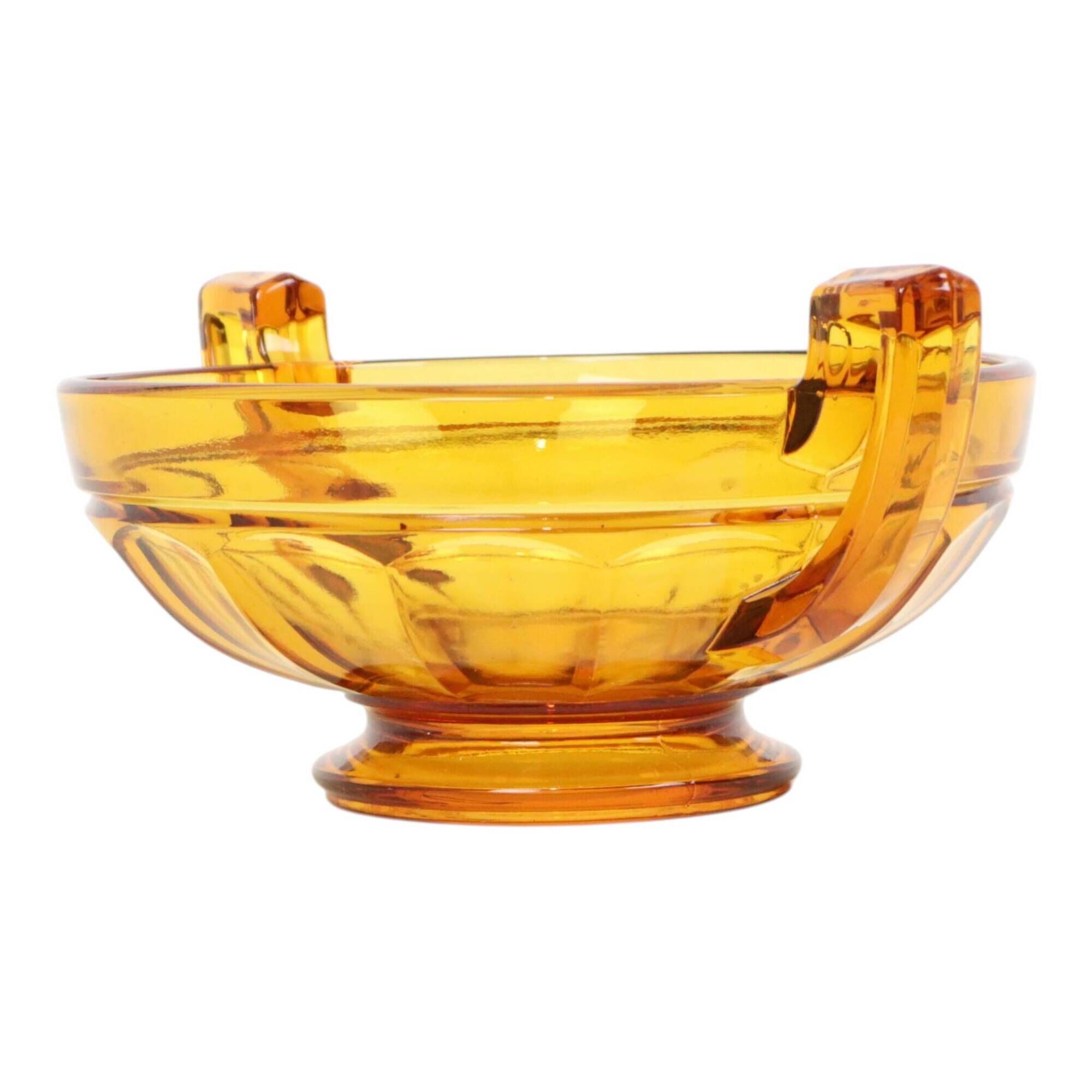Art Deco Val Saint Lambert 'Noémie' Fruit Bowl (Luxval), 1935