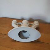 White ceramic candlestick