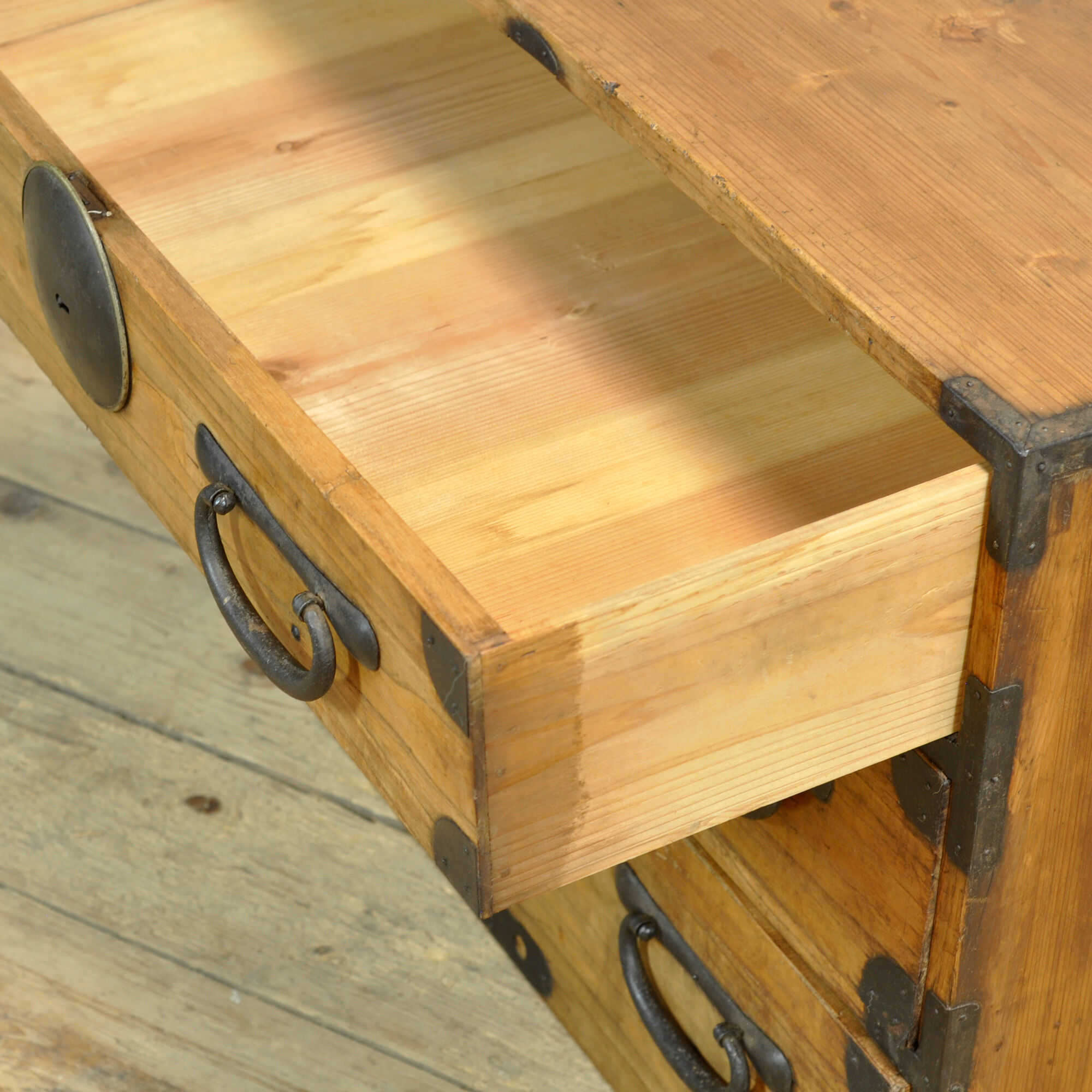 Japanese Tansu chest of drawers, circa 1870