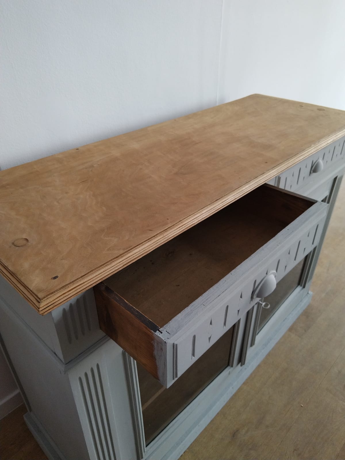 Glazed Parisian sideboard