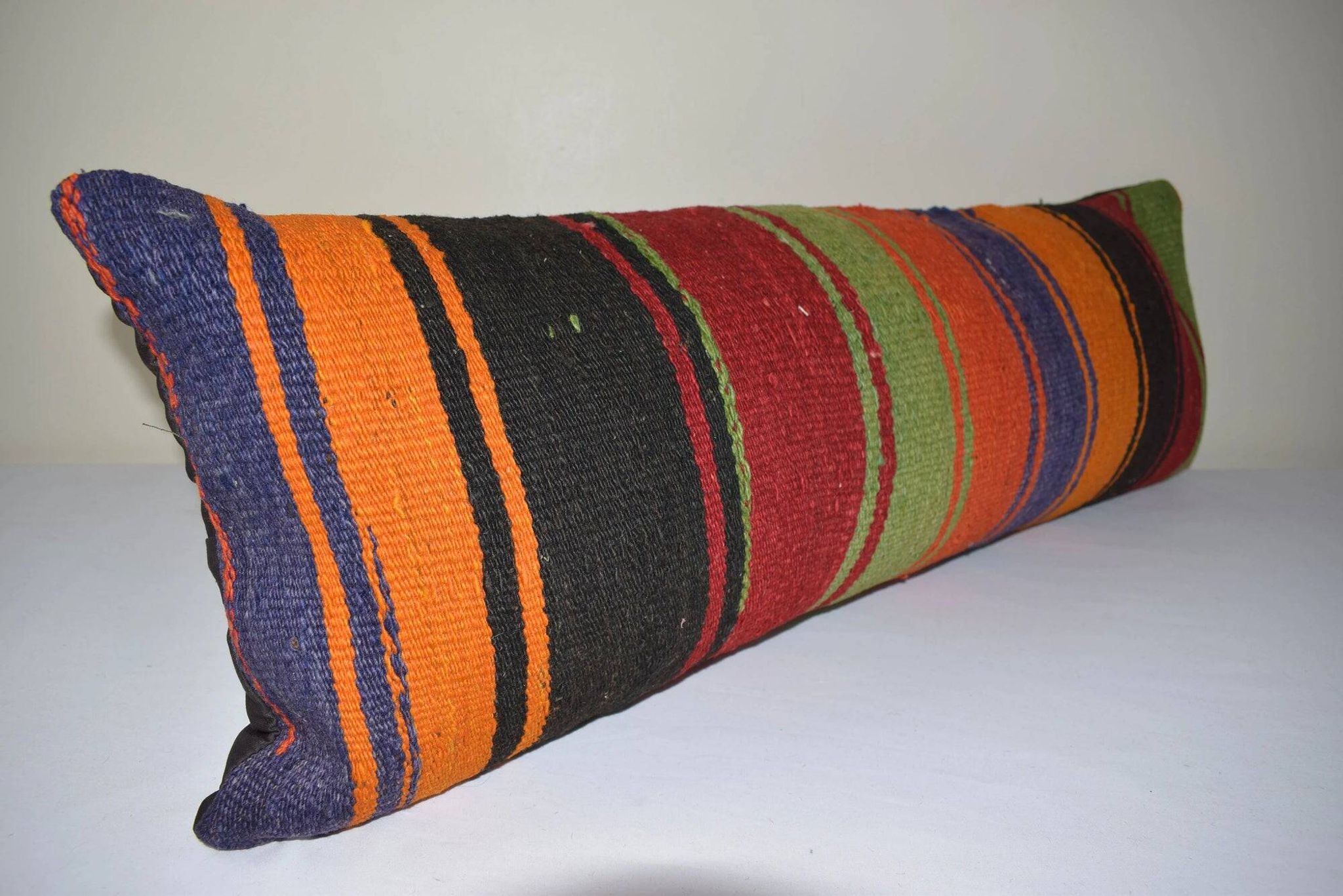 Vintage kilim cushion cover 36x107 cm
