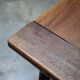 Passementier table with wooden drawers Walnut - France Lyon 1880'