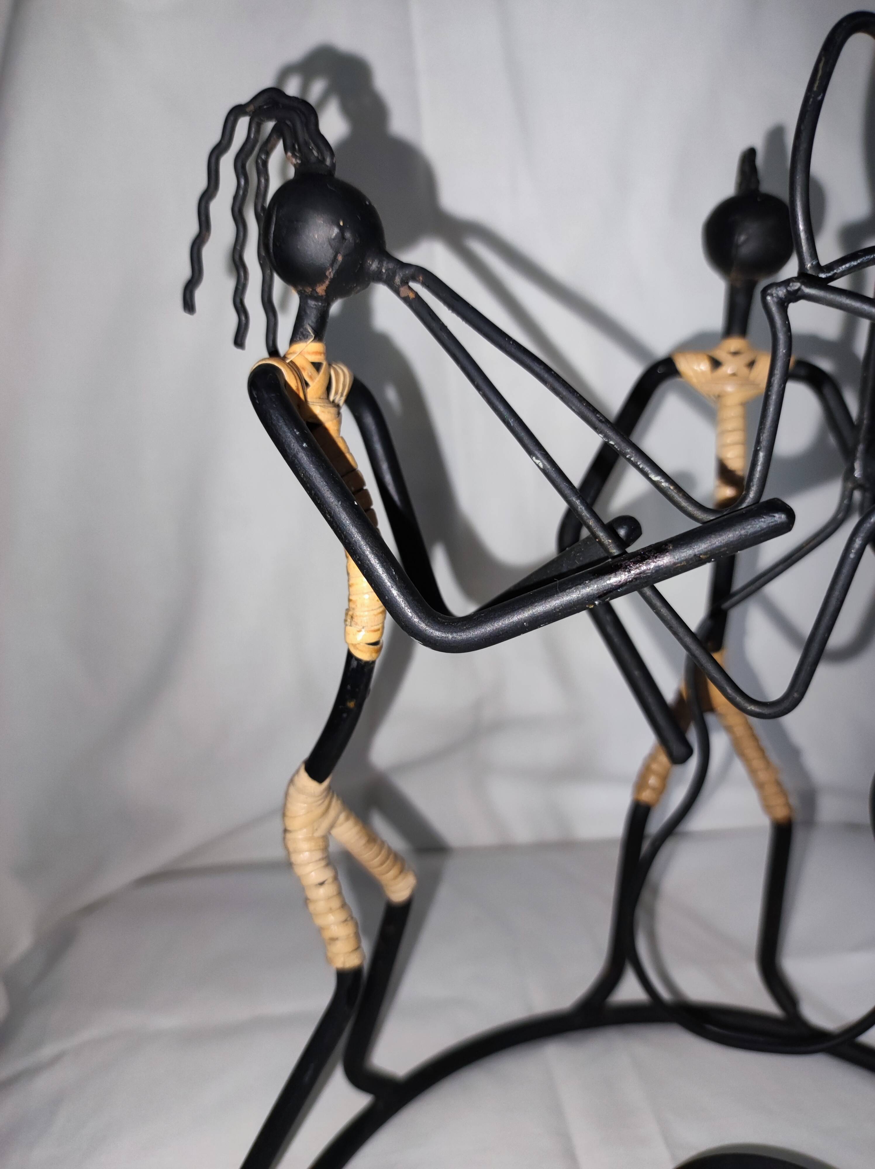 60s musicians candle holder