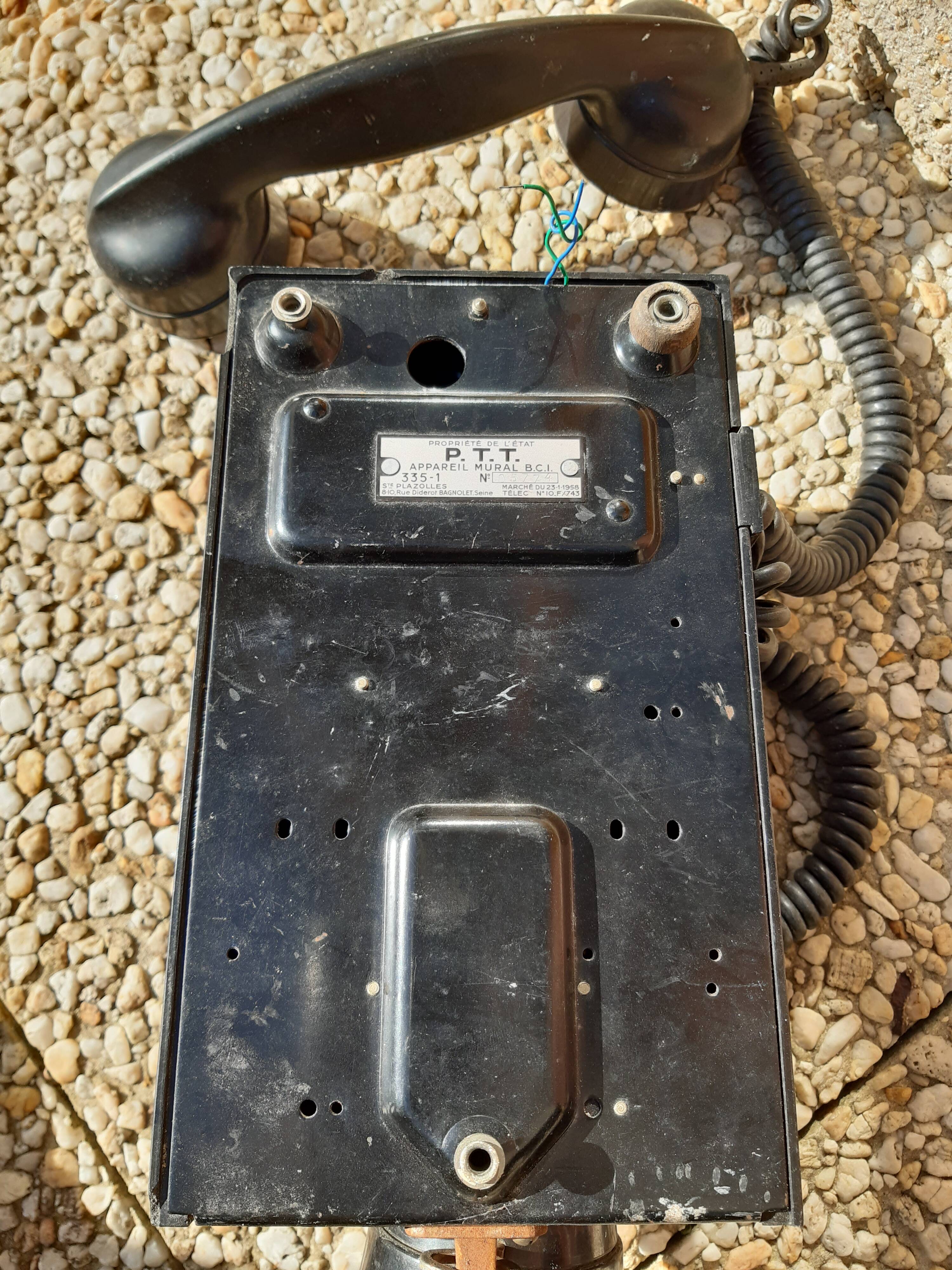 Vintage wall phone