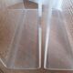 Plexiglas and cannage magazine holder