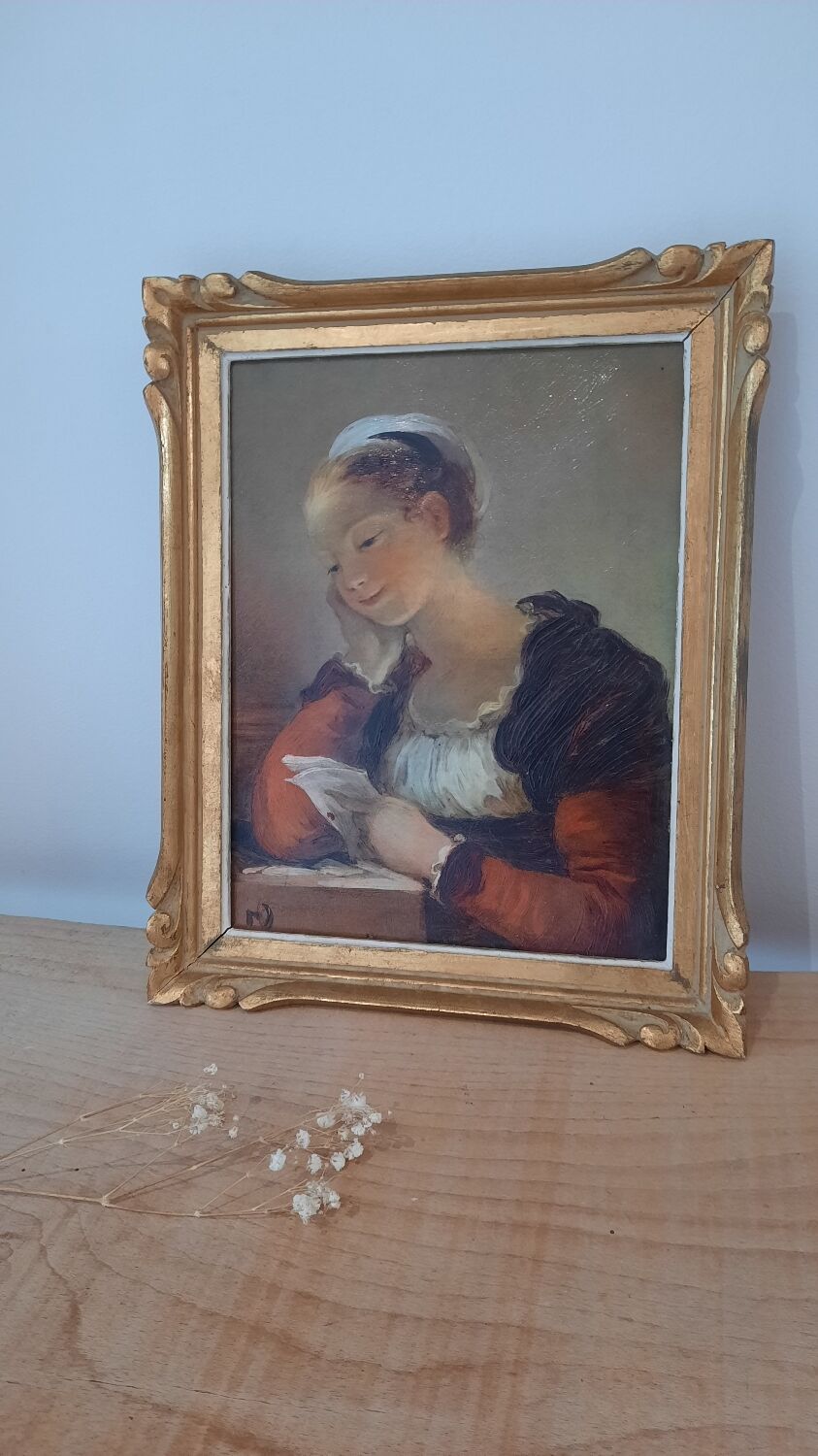 Hand-painted painting