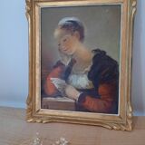 Hand-painted painting