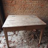 Old pine slope desk