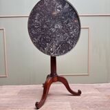 Pedestal Table In Mahogany Tripod, Louis XVI XVIII Eme Century