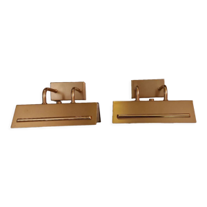 paire d'appliques en - laiton