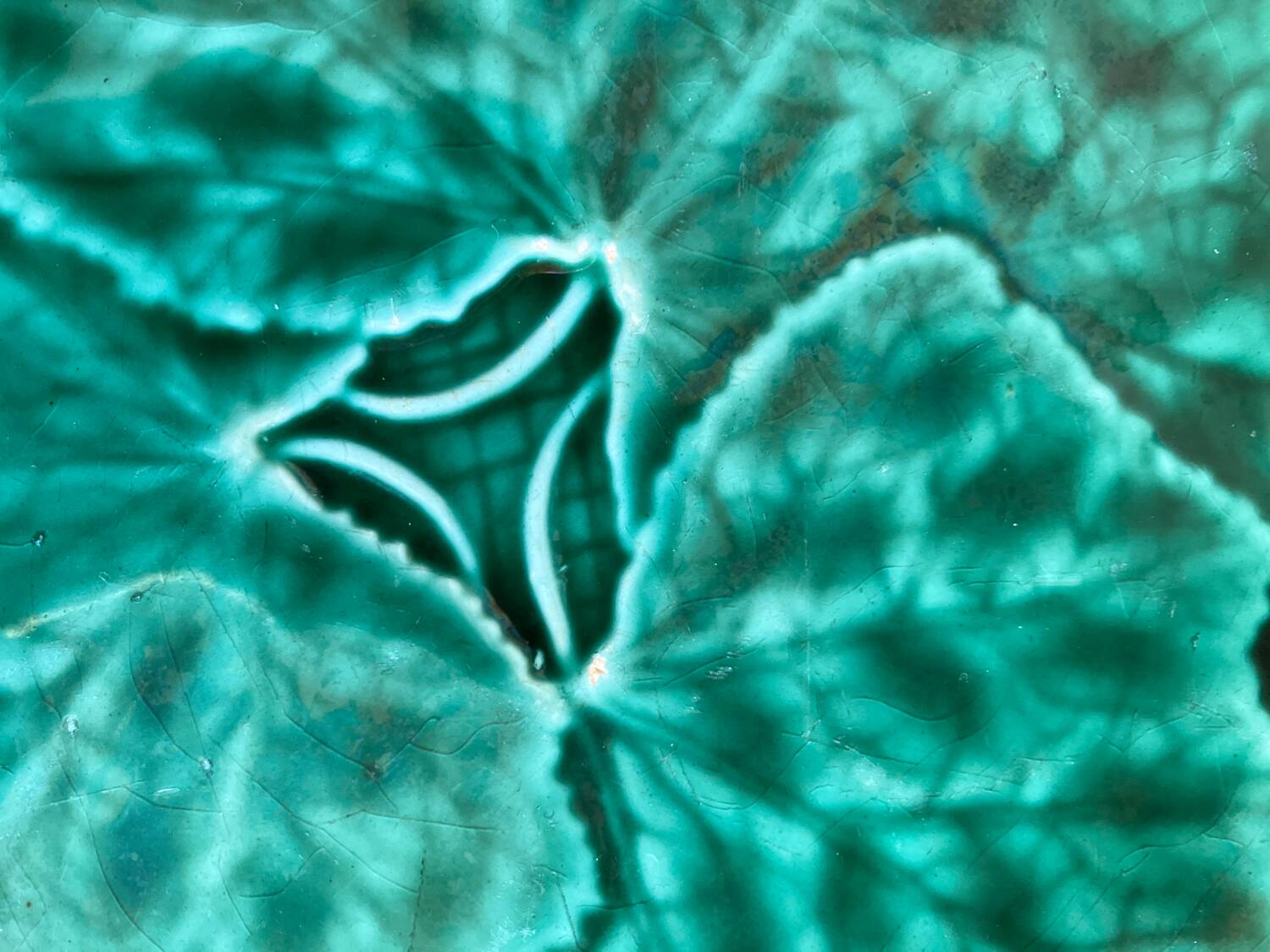 3 slushie dessert plates