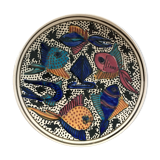 Fish decorating plate