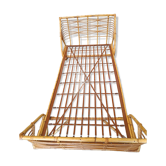 Rattan bed