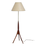 Lampadaire vintage danois en teck 1960
