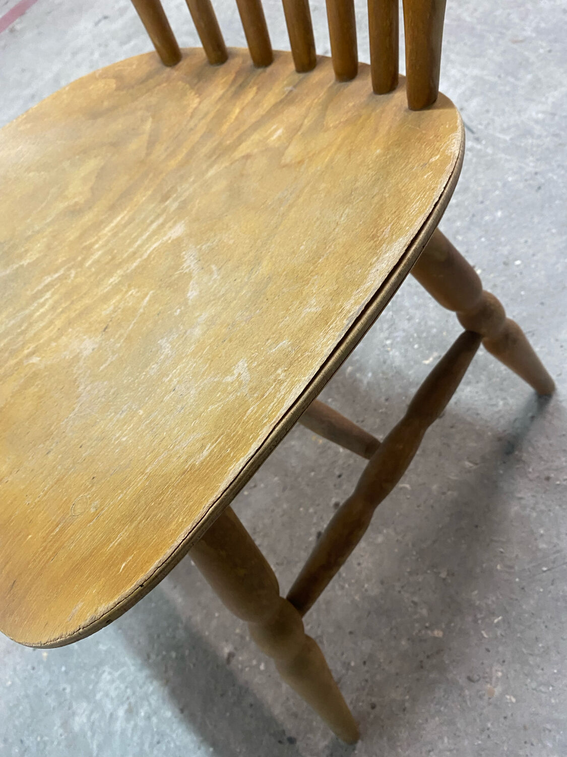 "Western" wooden chair