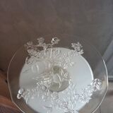 Plat a tarte en verre