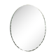 Oval mirror to lay vintage bevelled border slightly marked by time dimension -L-40x Pr-24c