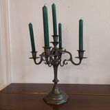 pair of 5 branch candlesticks