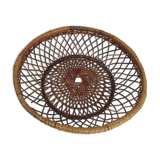 Brown wicker basket