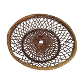 Brown wicker basket