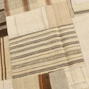 5x8 Cream & Beige Mid Century Modern Kilim Rug, 167x234Cm