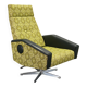 Czechoslovak Mid-Century Reclining Armchair, 1970s