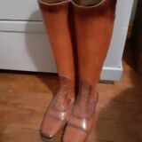 Porte parapluie bottes cavalier