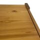 Vintage coffee table pinewood minimalist 1970s
