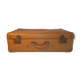 Vintage cardboard suitcase 50/60 years