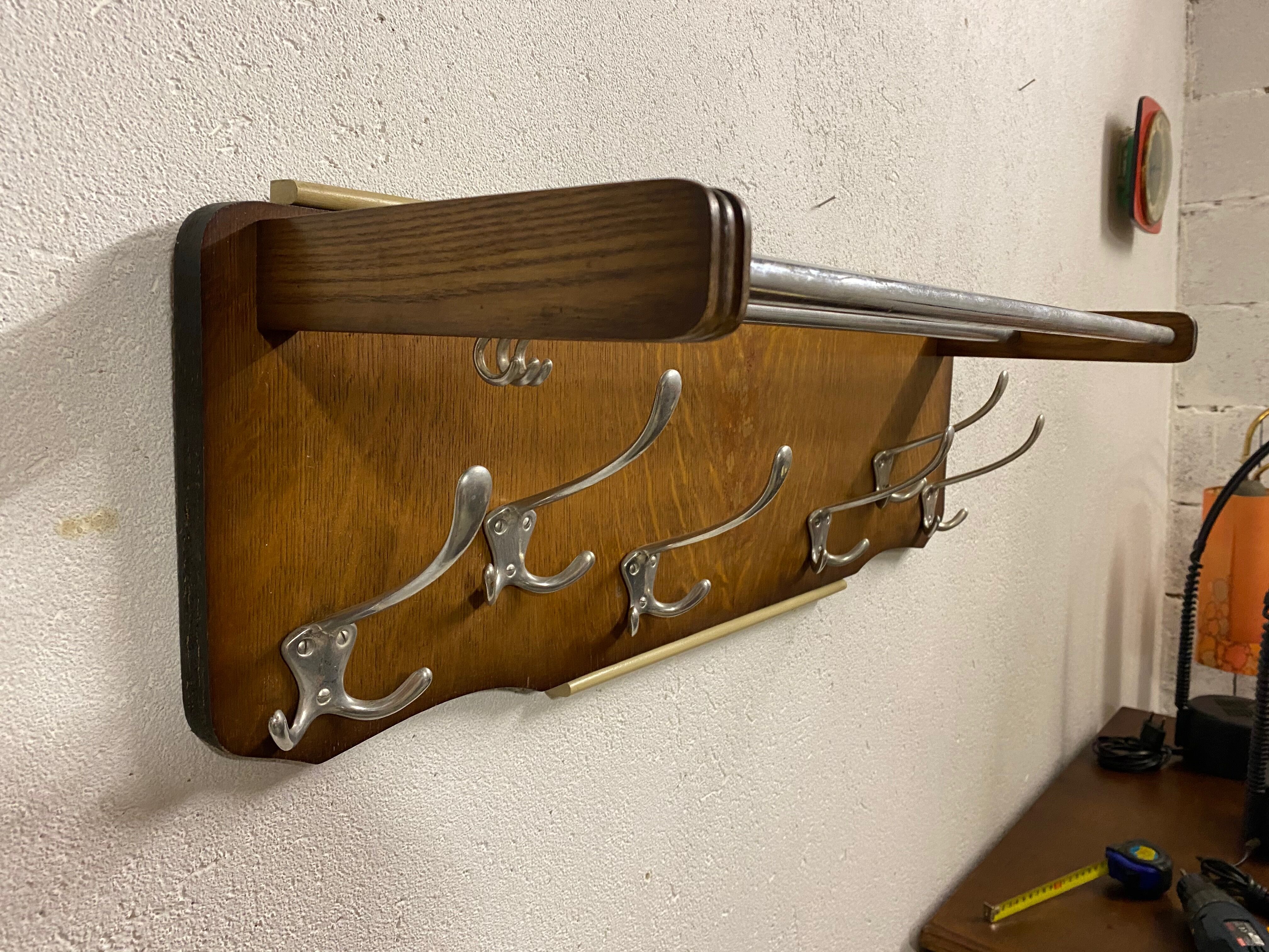 vintage 1950s bistro dressing coat door