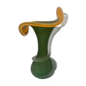 vase en pate de verre