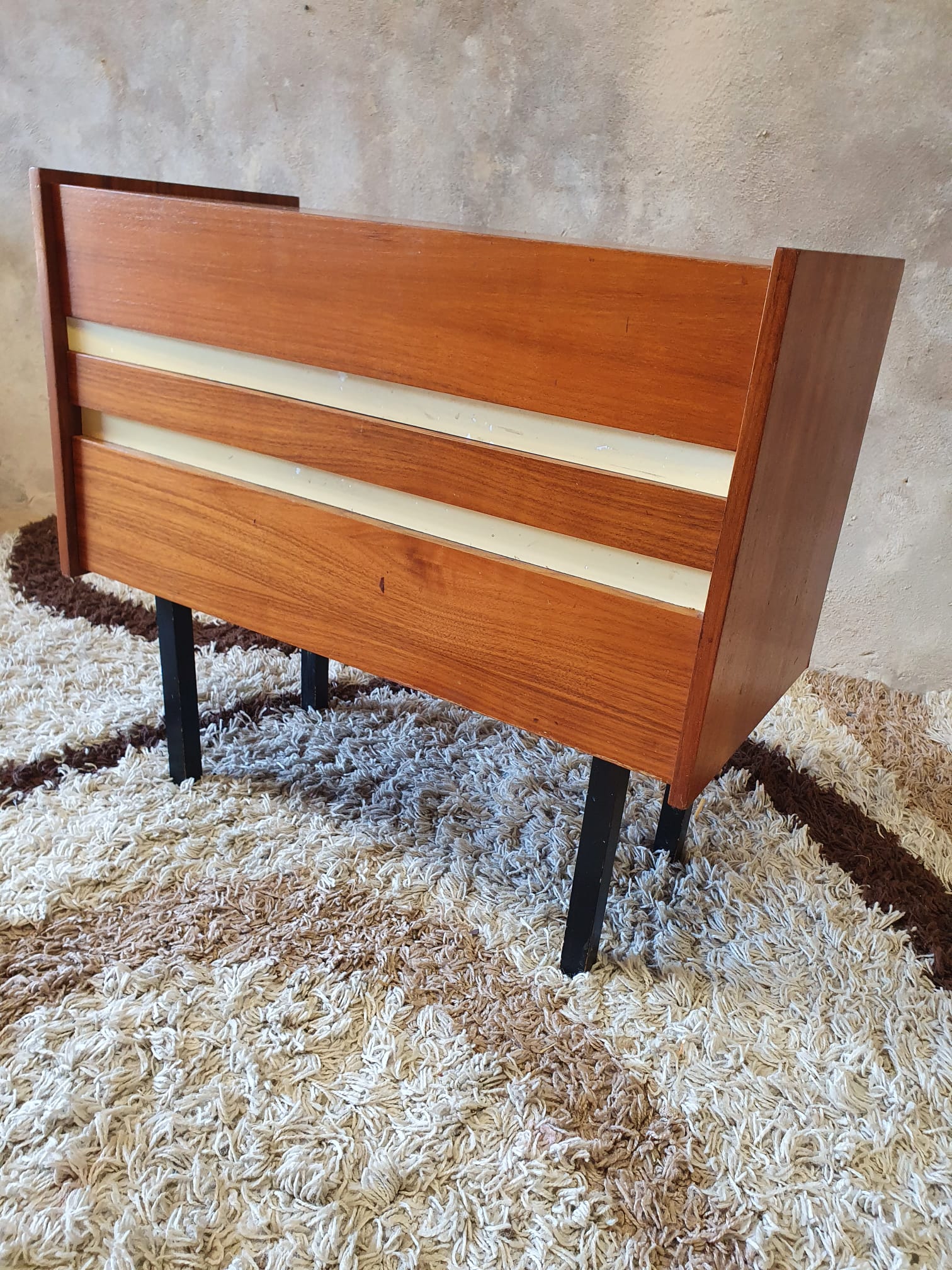 Small Scandinavian chest of drawers 1960 vintage