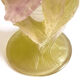 Daum vase from the Iris collection in crystal and glass paste