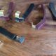 10 hooks, KM Austria, bakelite and brass