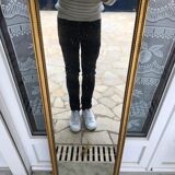 Miroir en bois doré