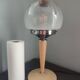 Large vintage Murano glass table lamp