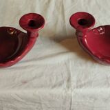 Pair of double candlesticks signed Paul Milet