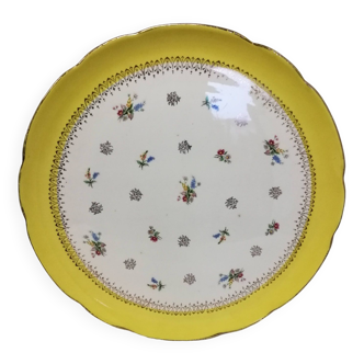 Digoin Sarreguemines Porcelain Pie Dish