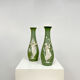Vases vintage en bisque en porcelaine 'Jasperware'