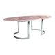 Contemporary Dining Table Made of Rose Quartz Designed by L.A. Studio