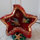 Starfish lamp Vallauris signed 60s-70s