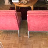 Paire de chauffeuses 65 de Florence Knoll