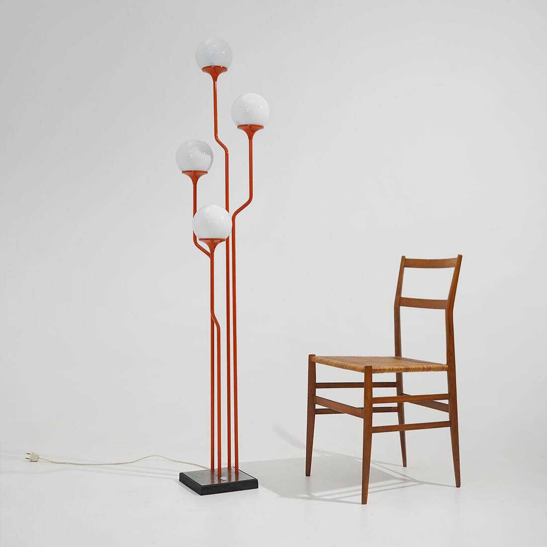 4-light floor lamp by Reggiani, 1970s
